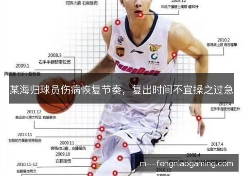 某海归球员伤病恢复节奏，复出时间不宜操之过急